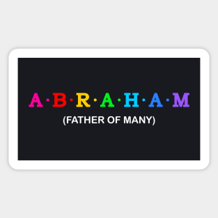 Abraham - Father of Many Sticker